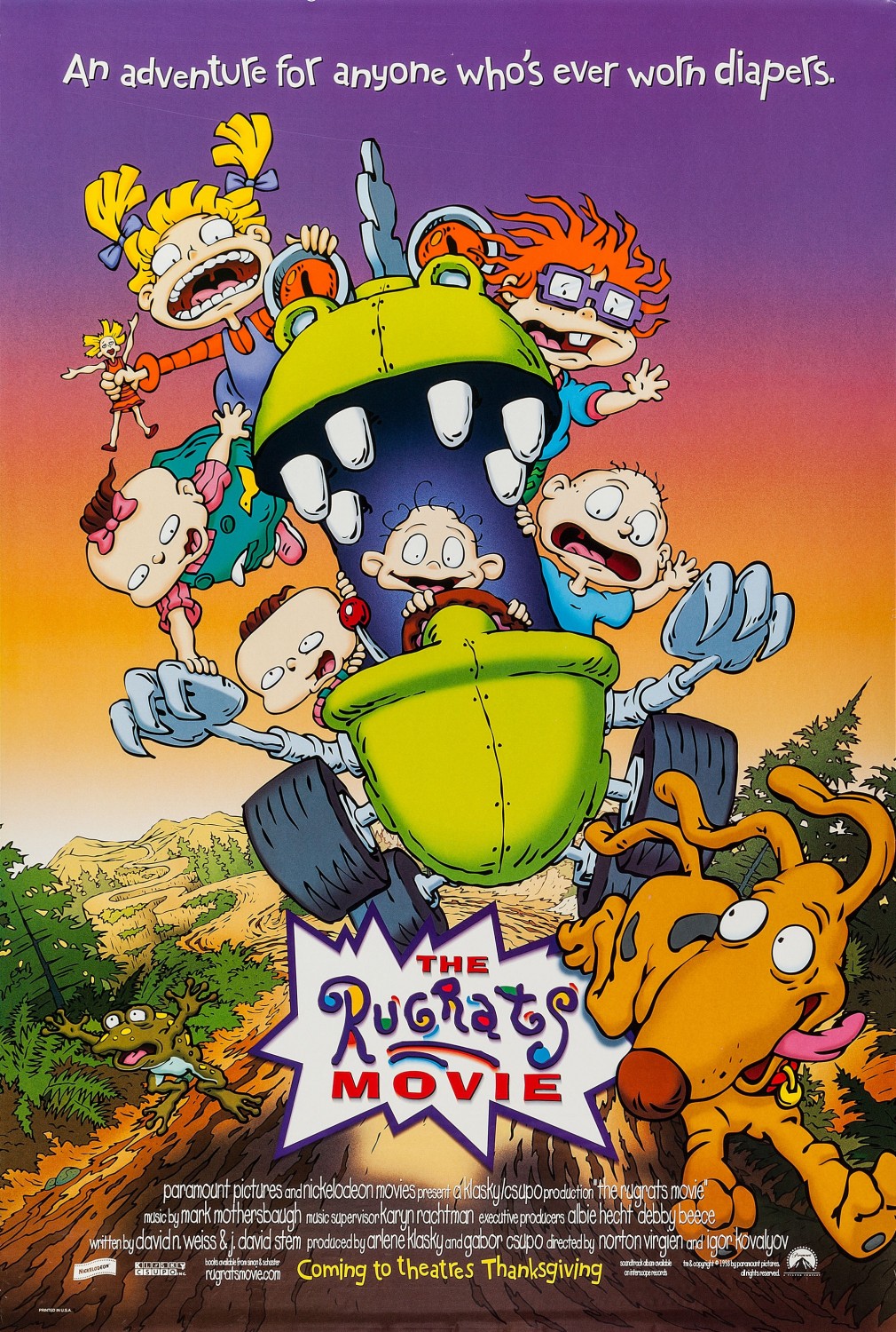 The Rugrats Movie (1998) 720P Bluray X264 Esub [Dual Audio][Hindi 5 1 English 5 1] -Mkvc