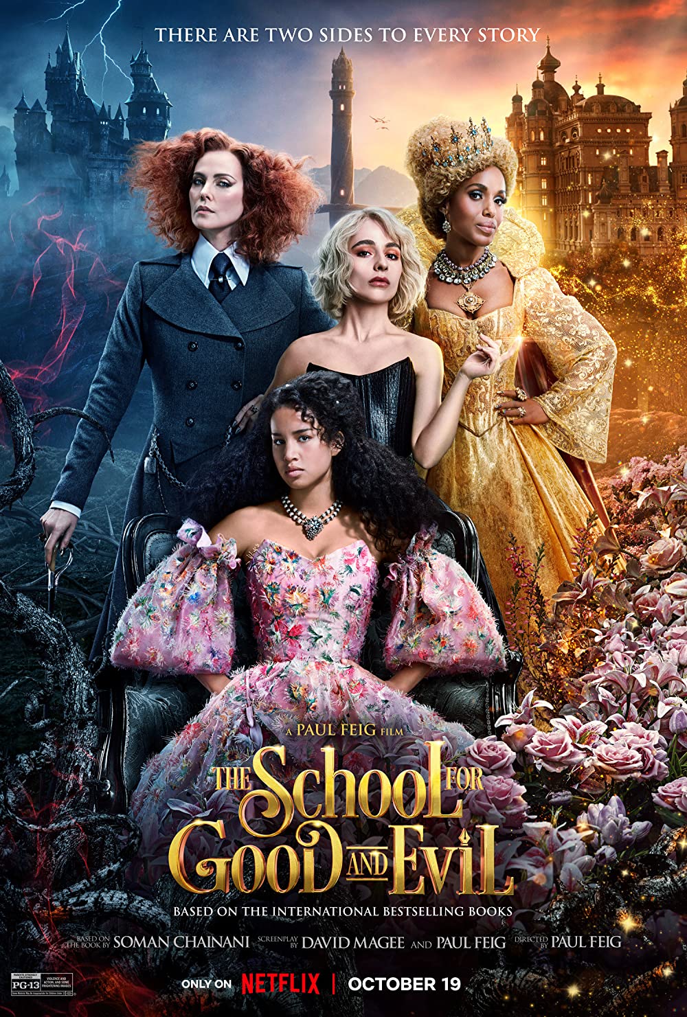 The School For Good And Evil (2022) 1080P Nf-Web X265 Hevc 10Bit Aac 5 1 Msubs-Psa