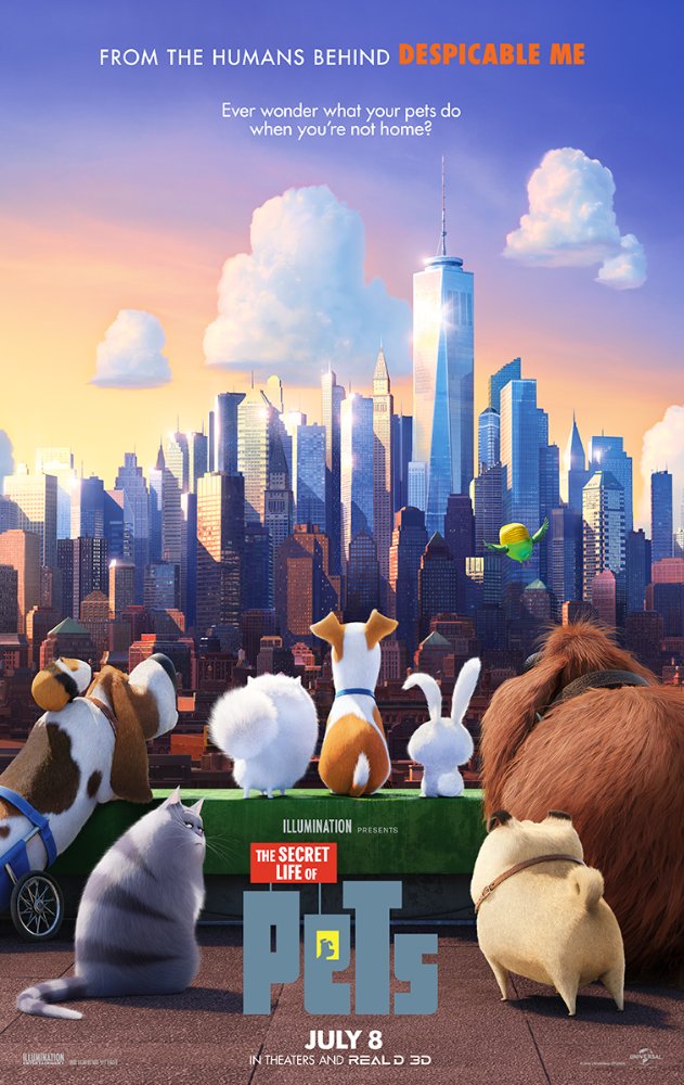 The Secret Life Of Pets (2016) 720P Bluray X264 Esub [Dual Audio][Hindi 5 1 English 5 1] -Mkvc