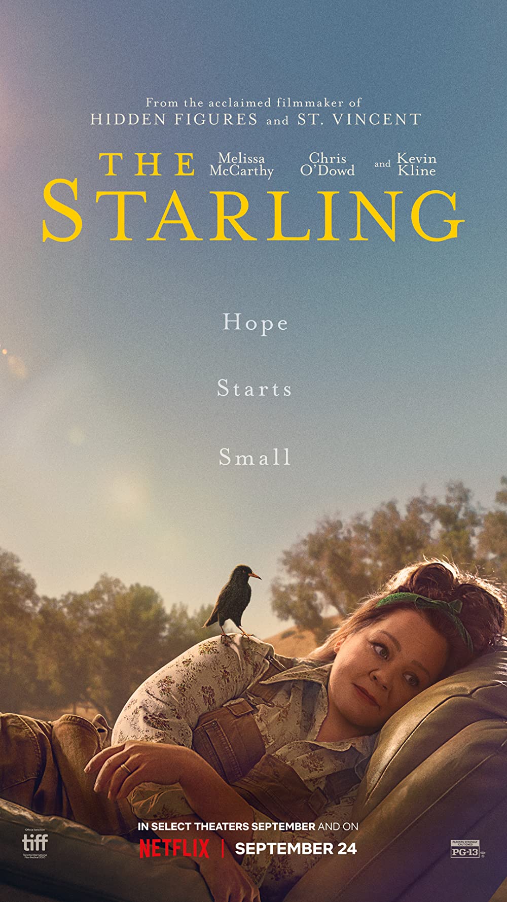 The Starling 2021 720P Nf Webrip 800Mb X264-Galaxyrg