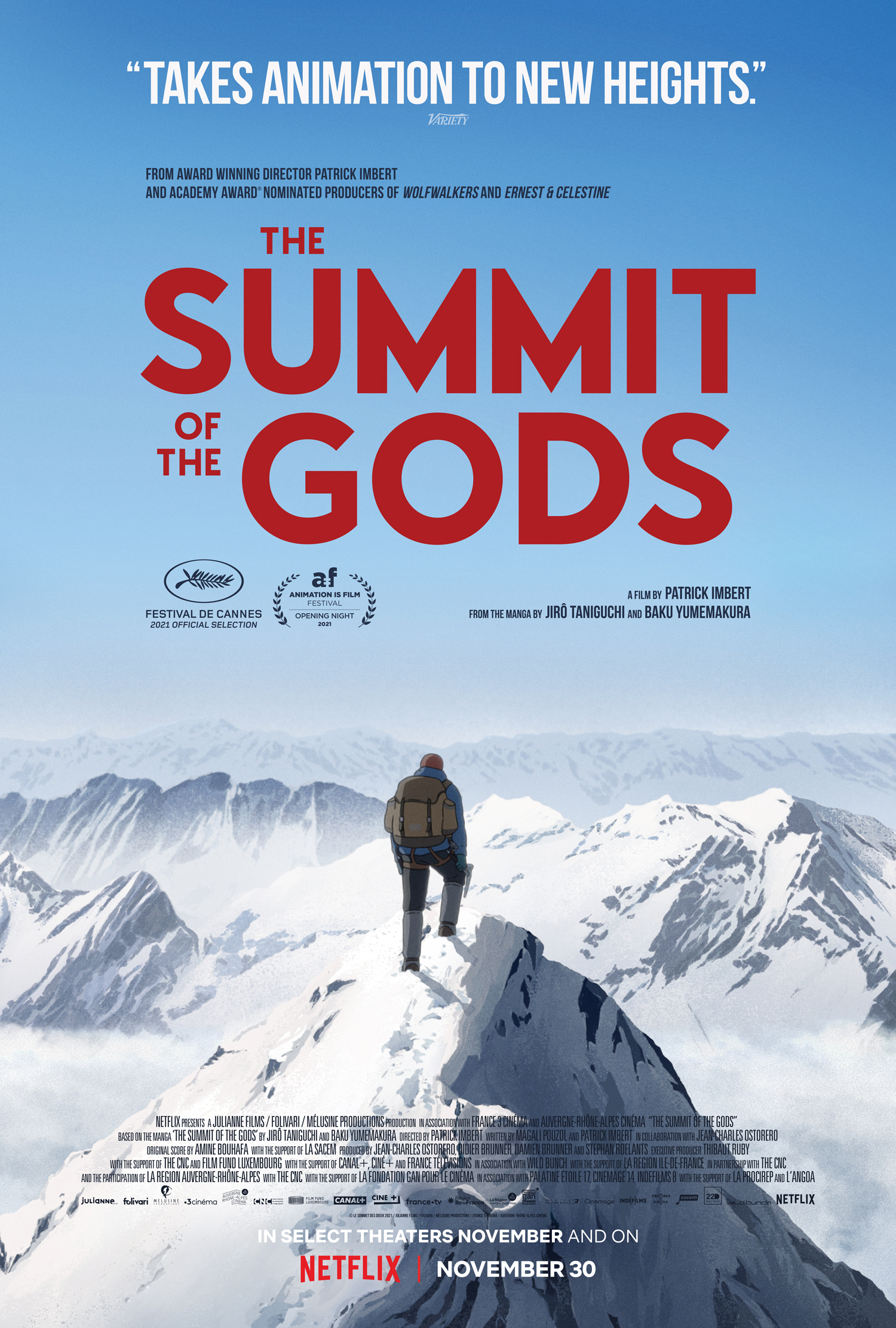The Summit Of The Gods (2021) 720P Nf-Web X264 Msubs [Dual Audio][Hindi 5 1 English 5 1] -Mkvc