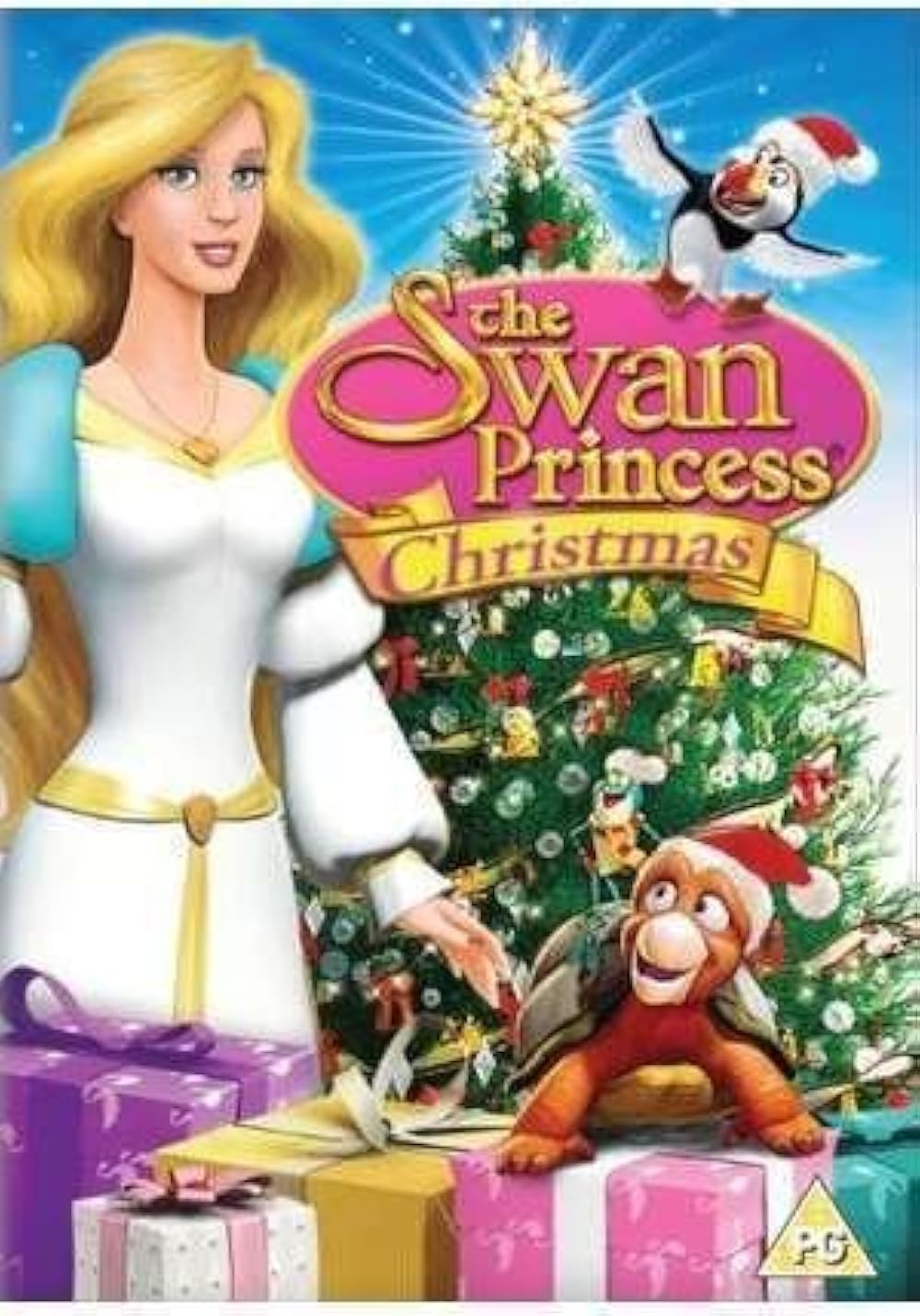 The Swan Princess Christmas (2012) 720P Amzn-Web X264 Msubs [Dual Audio][Hindi 5 1 English 5 1] -Msmod