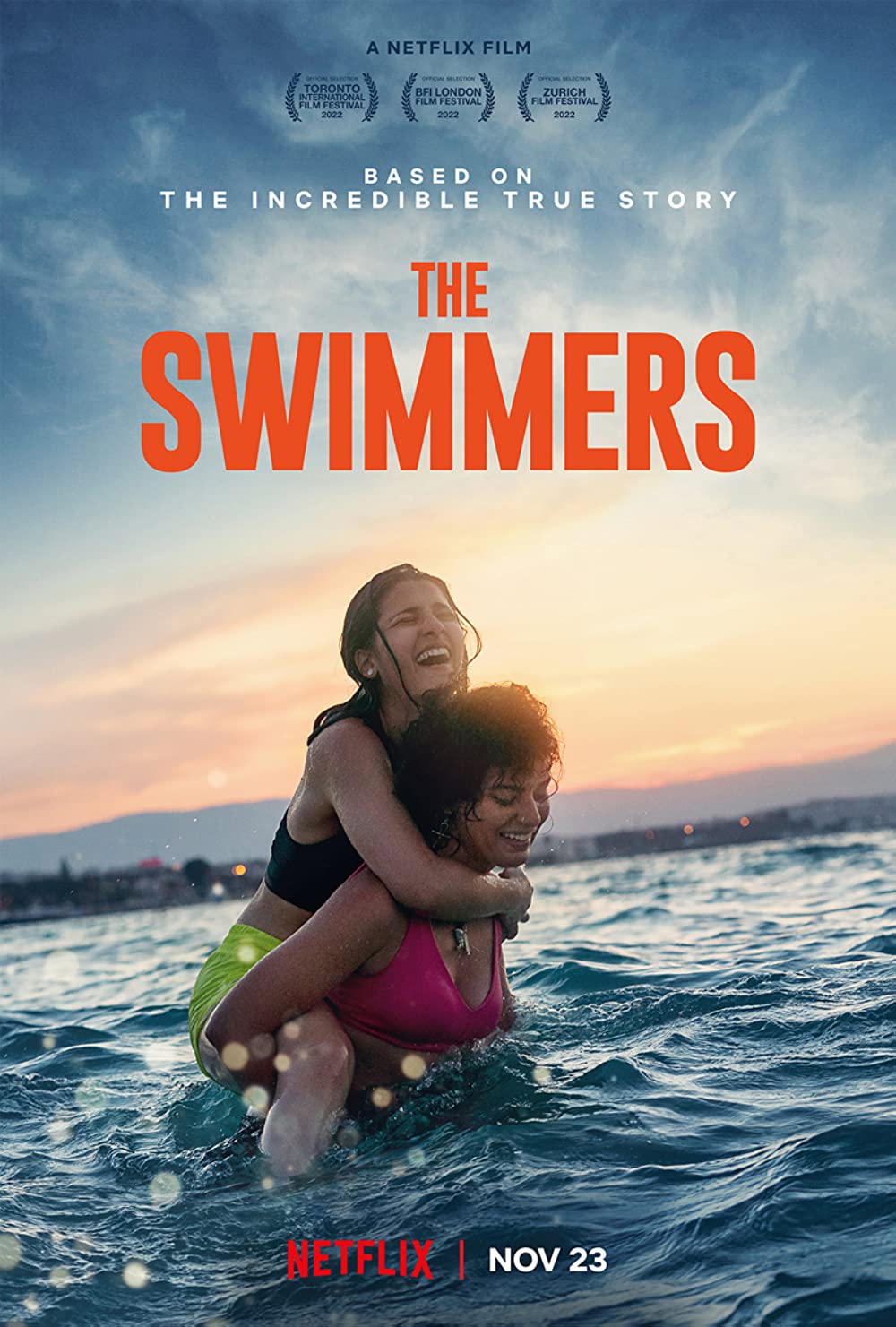 The Swimmers (2022) 720P Nf-Web X264 Msubs [Dual Audio][Hindi 5 1 English 5 1] -Mkvc