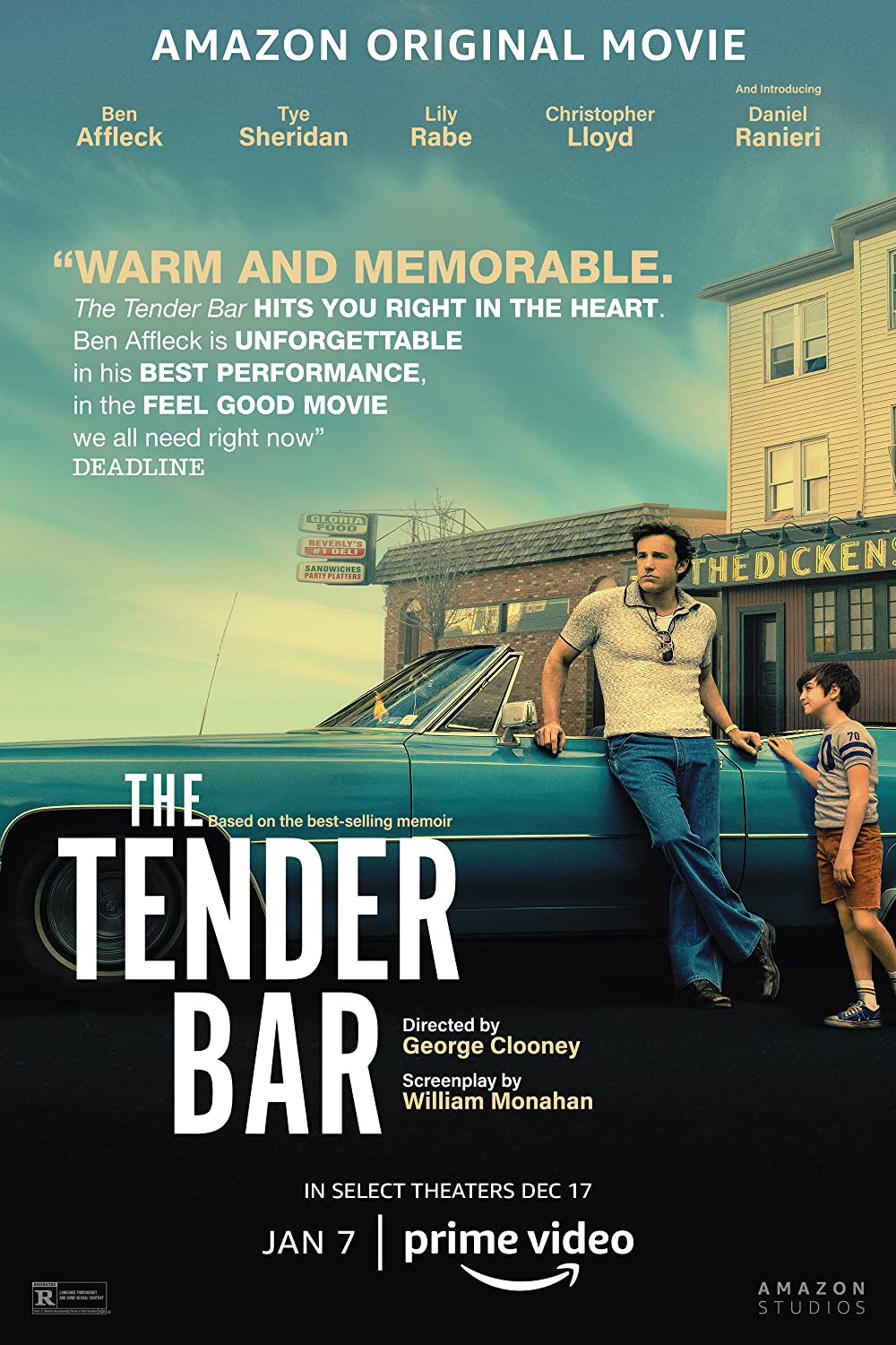 The Tender Bar 2021 720P Amzn Webrip 800Mb X264-Galaxyrg