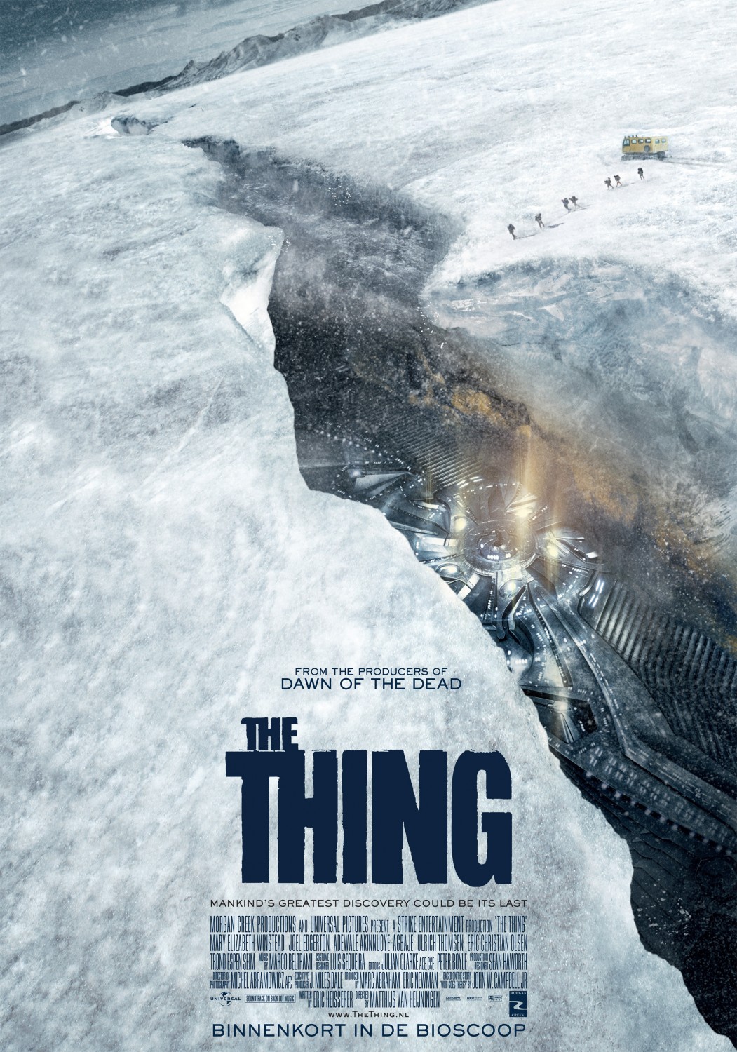 The Thing (2011) 720P Bluray X264 Esub [Dual Audio][Hindi 5 1 English 5 1] -Mkvc
