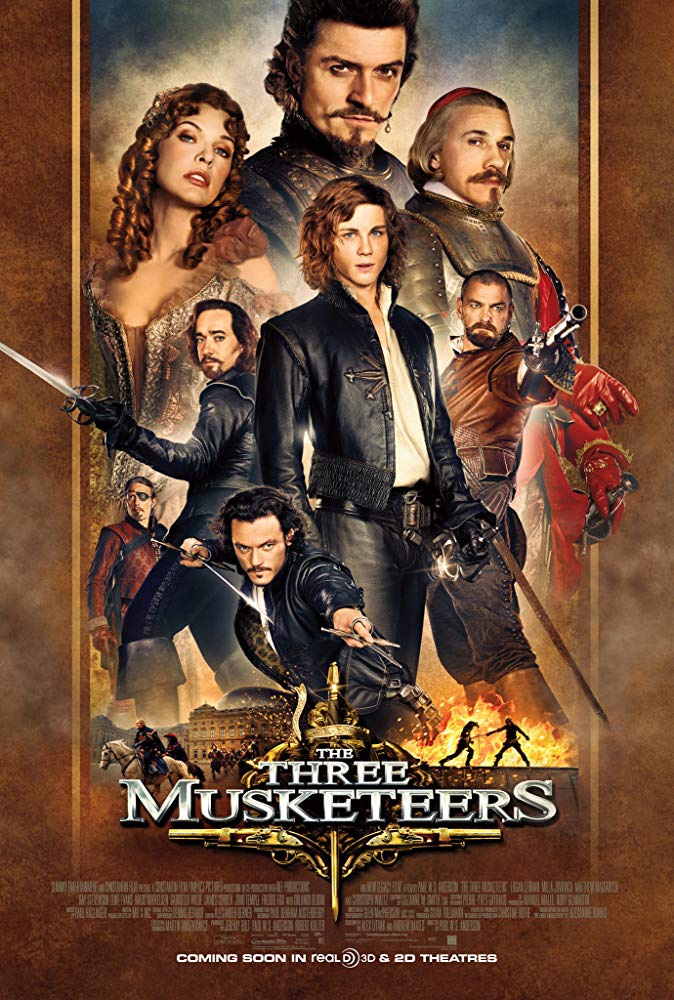 The Three Musketeers (2011) 1080P Bluray X265 Hevc 10Bit Aac 5 1 Msubs-Tigole