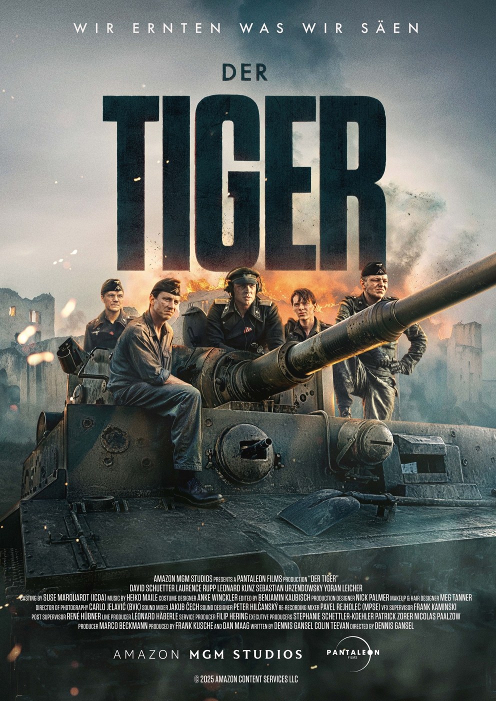 The Tiger (2025) 1080P Amzn-Web X265 Hevc Esub [Multi Audio][Hindi 5 1 English 5 1 German 5 1] -Msmod