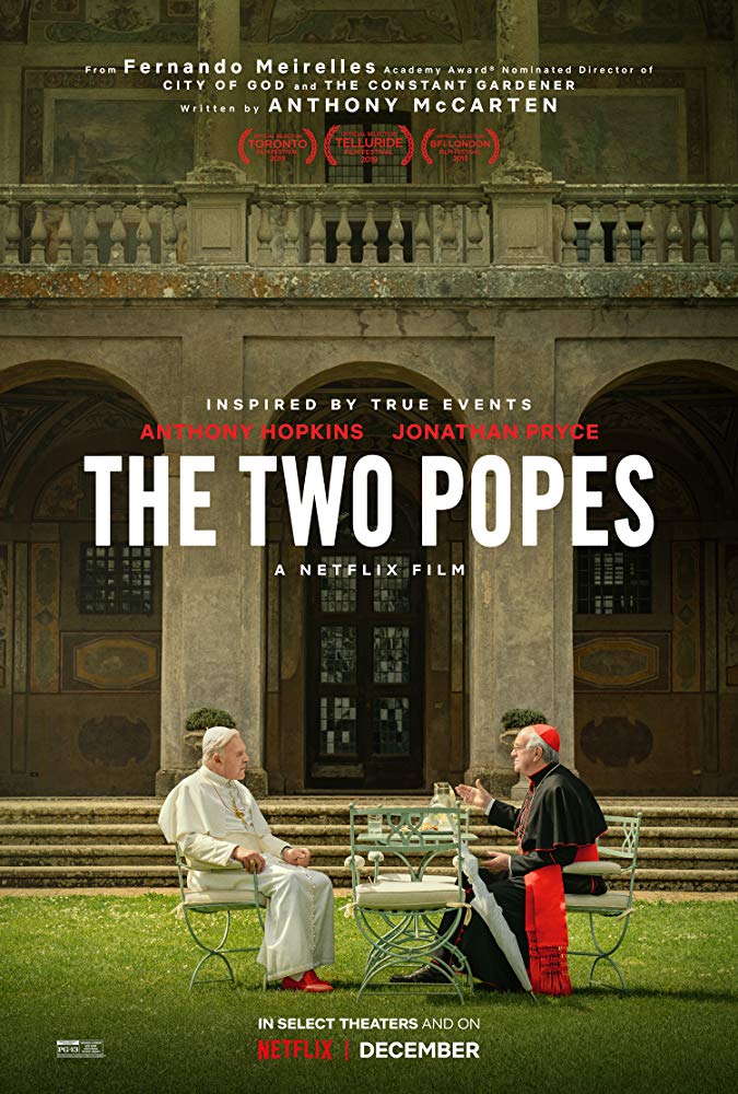 The Two Popes (2019) 720P Nf-Web X264 Esub [Dual Audio][Hindi 5 1 English 5 1] - Mkvc