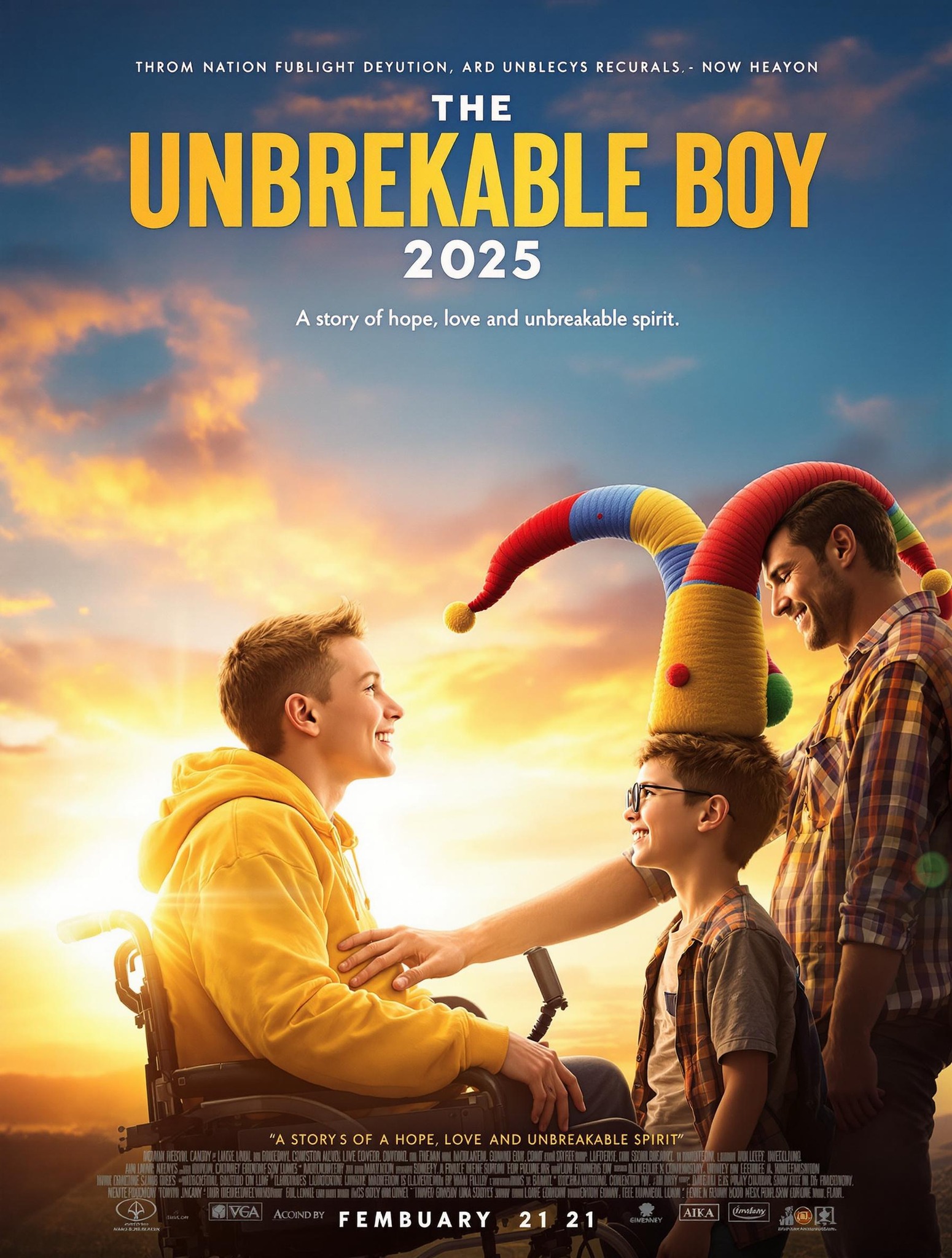 The Unbreakable Boy (2025) 720P Amzn-Web X264 Esub [Dual Audio][Hindi 5 1 English 5 1] -Mkvc