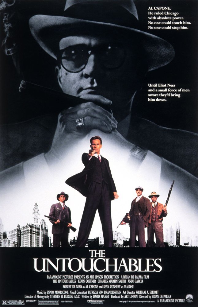 The Untouchables (1987) 720P Bluray X264 Esub [Dual Audio][Hindi 2 0 English 5 1] -Mkvc