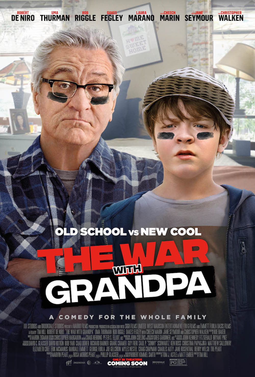 The War With Grandpa (2020) 1080P Bluray X265 Hevc 10Bit Aac 5 1 Esub-Psa