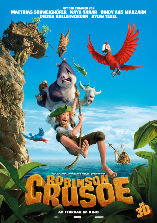 The Wild Life A K A Robinson Crusoe (2016) 1080P Bluray X264 Esub [Dual Audio][Hindi 2 0 English 2 0] -Kmhd