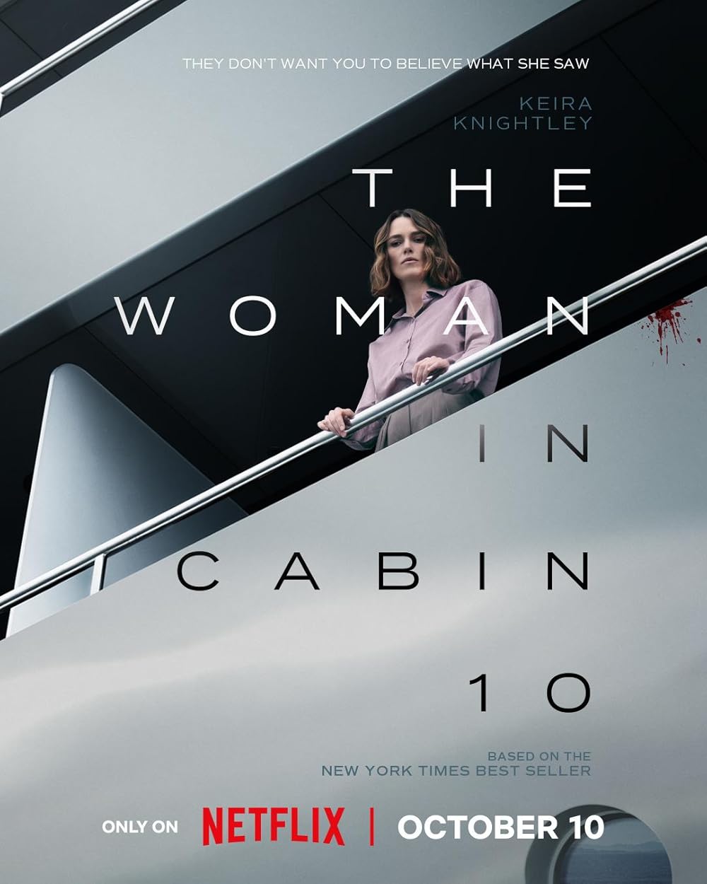 The Woman In Cabin 10 (2025) 720P Nf-Web X264 Msubs [Dual Audio][Hindi 5 1 English 5 1] -Mkvc