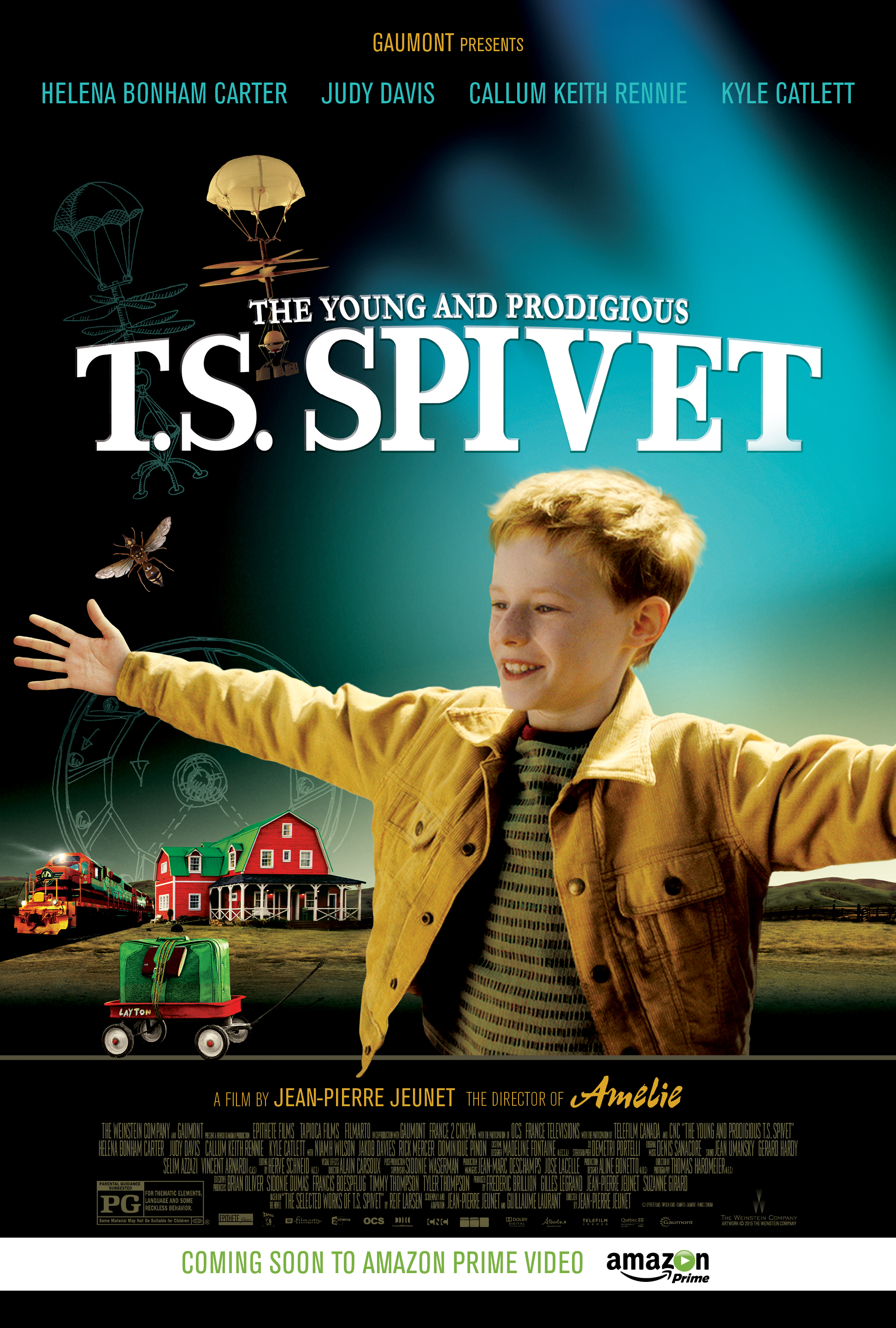 The Young And Prodigious T S Spivet 2013 720P Bluray X264 Esub-Mkvking
