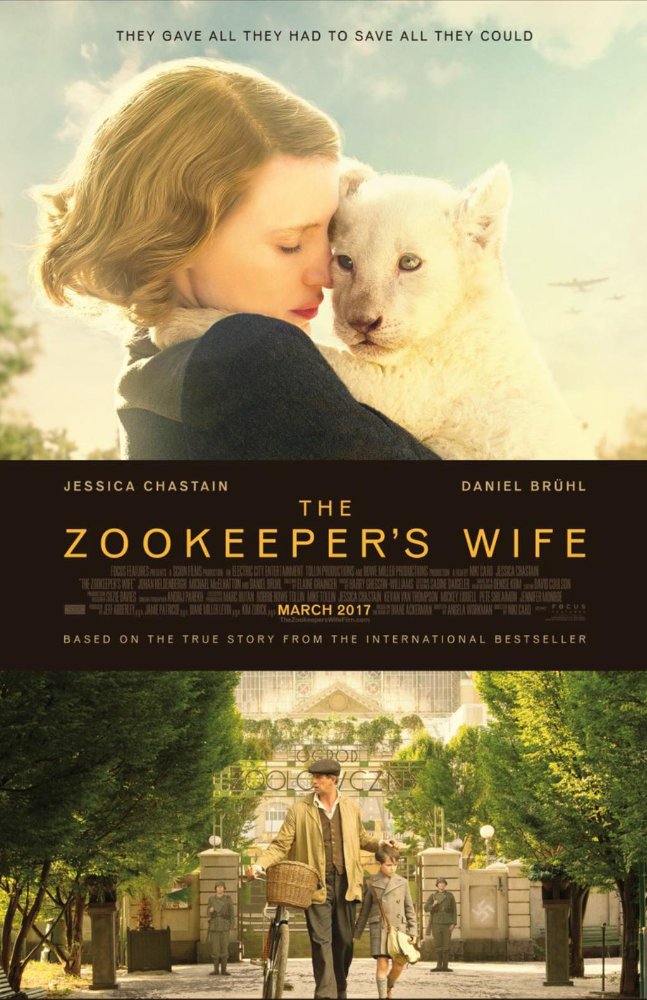 The Zookeepers Wife 2017 1080P Brrip X264 Aac 5 1 - Hon3Y