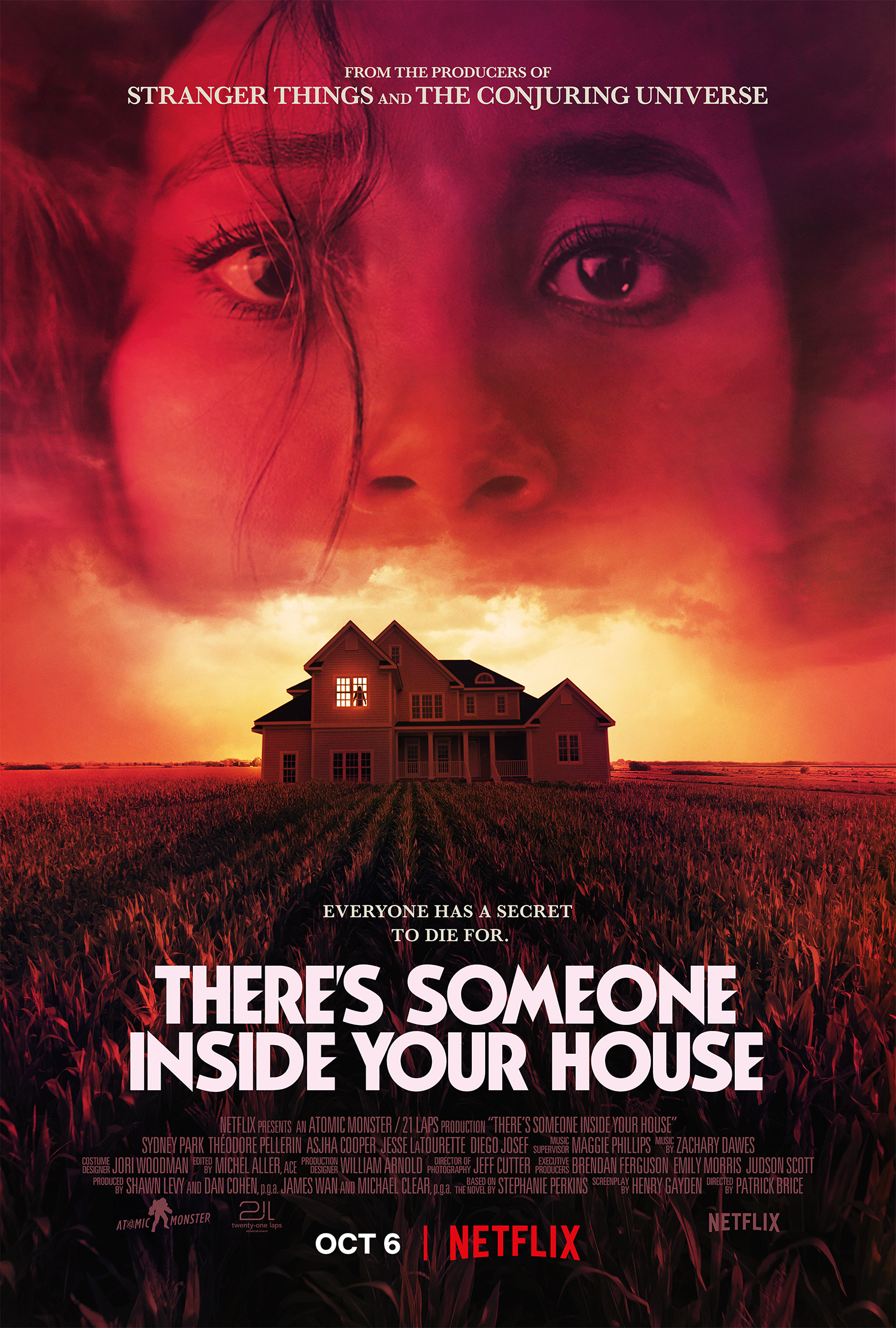 Theres Someone Inside Your House (2021) 720P Nf-Web X264 Msubs [Dual Audio][Hindi 5 1 English 5 1] -Mkvc