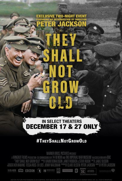 They Shall Not Grow Old 2018 1080P Brrip X264 Mkvcage Ws