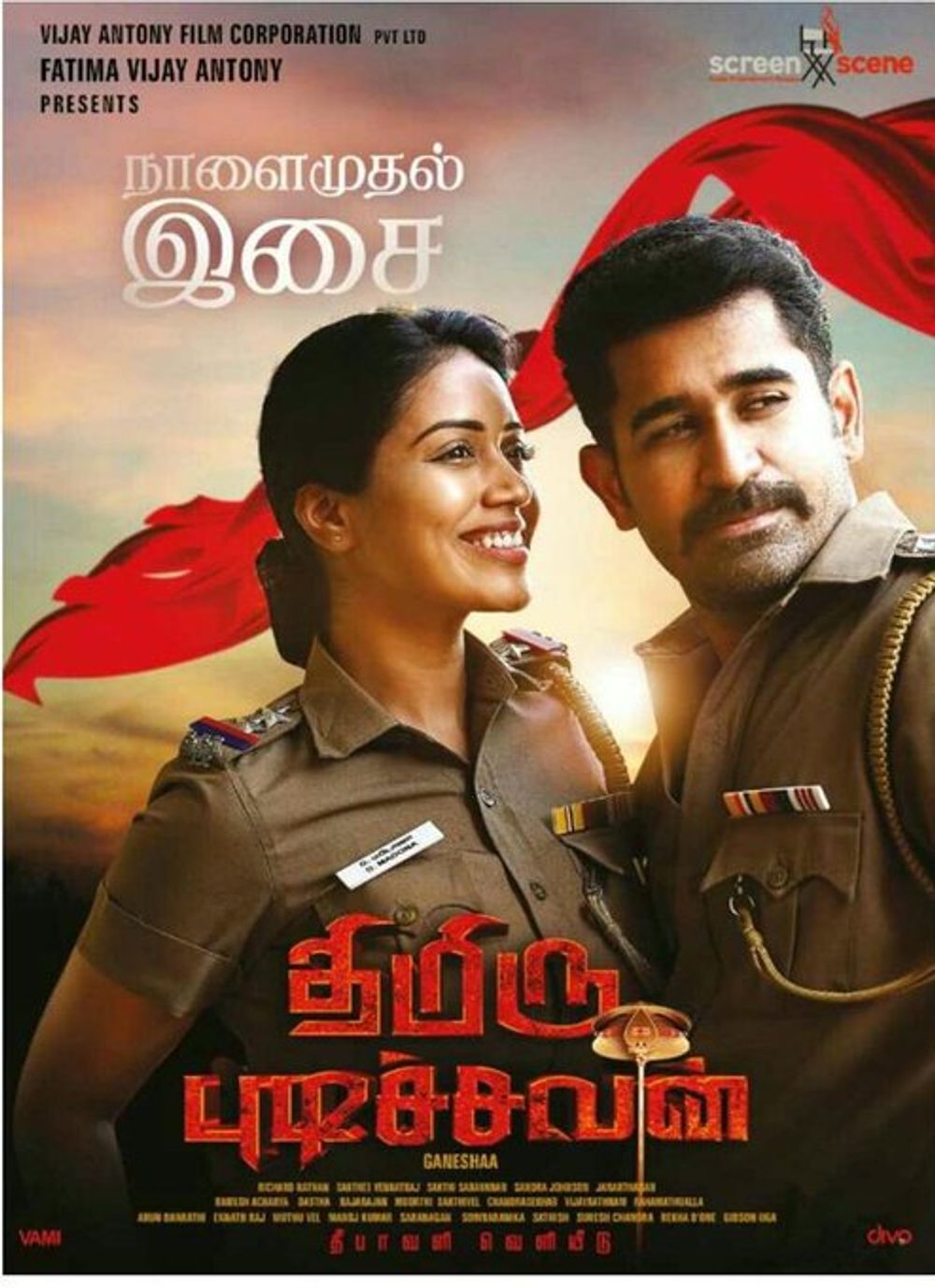 Thimiru Pudichavan (2018) Uncut 1080P Webrip X264 Esub [Dual Audio][Hindi Dd2 0 Tamil 2 0] -Dmv