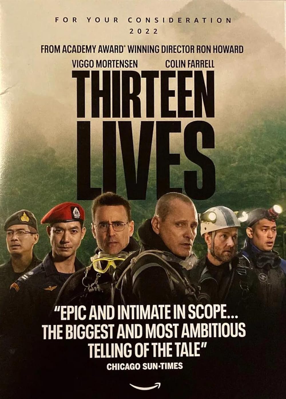 Thirteen Lives (2022) 1080P Amzn-Web X265 Hevc Msubs [Dual Audio][Hindi 5 1 English 5 1] -Msheist