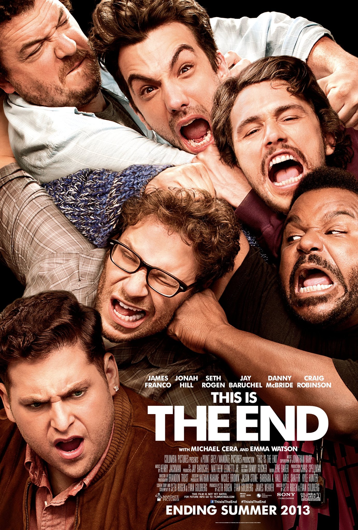 This Is The End (2013) 720P Bluray X264 Esub [Dual Audio][Hindi 5 1 English 5 1] -Mkvc