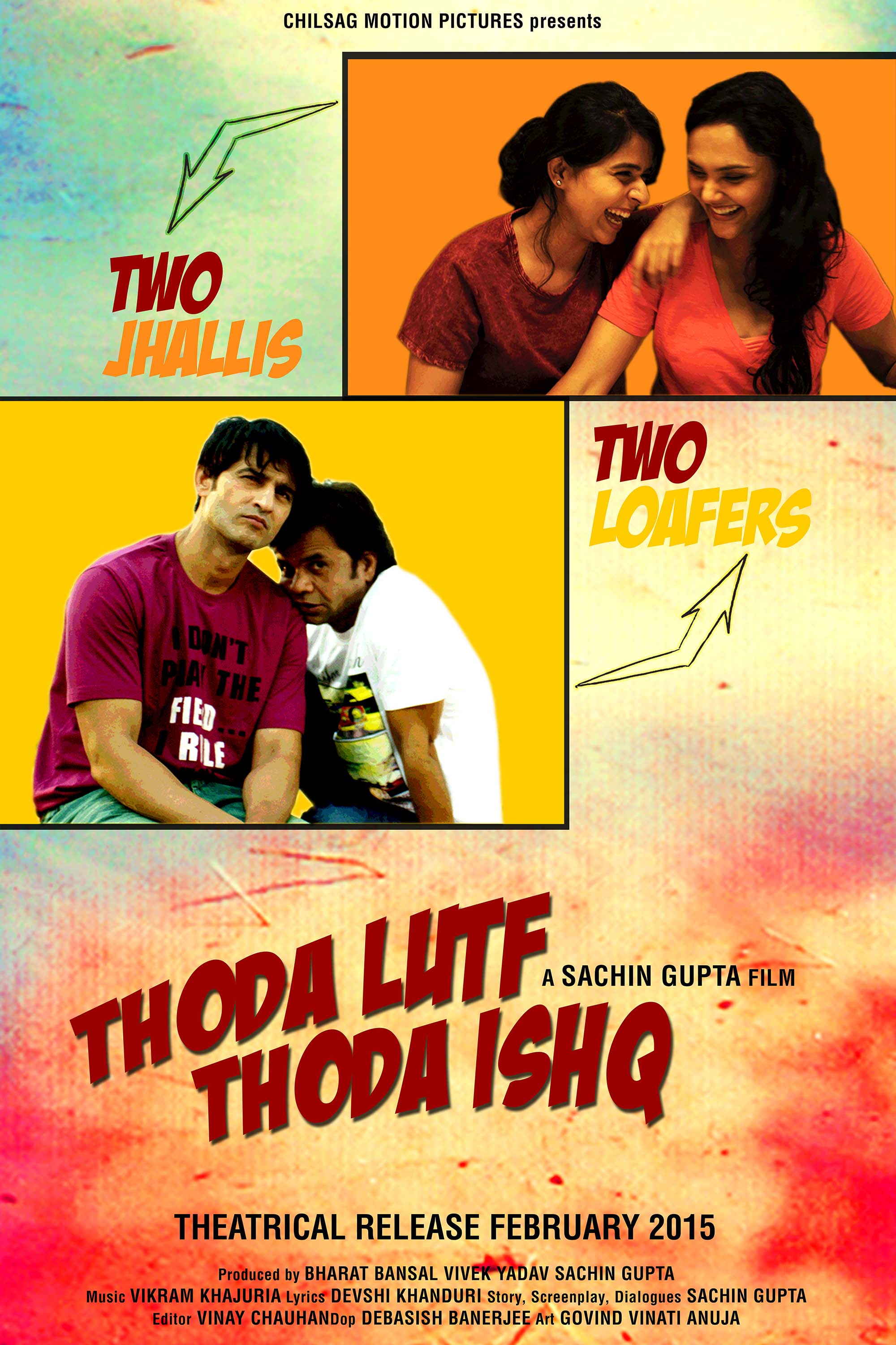 Thoda Lutf Thoda Ishq 2015 Hindi 720P Hdrip X264 Aac - Hon3Y
