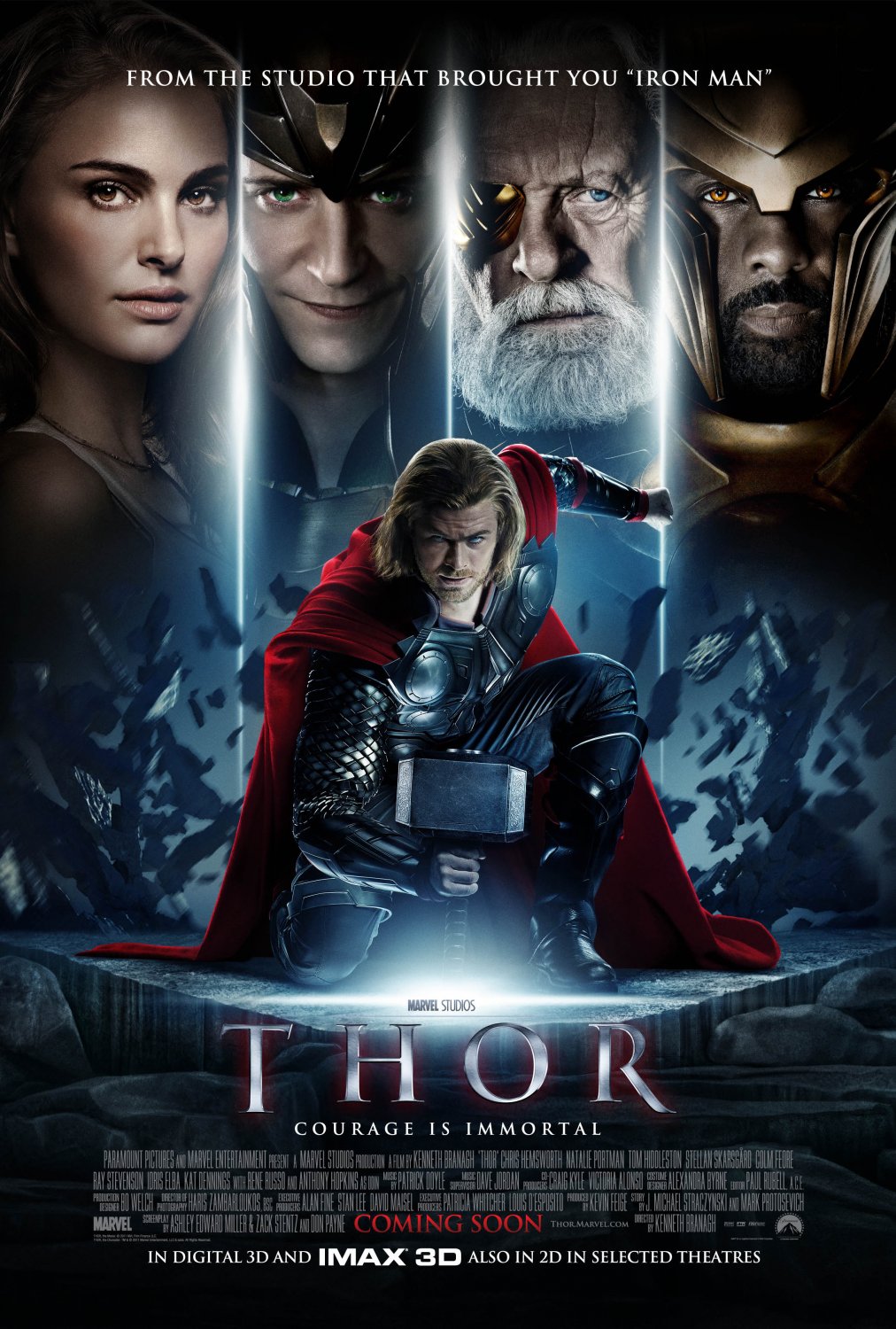 Thor (2011) 720P Bluray X264 Esub [Dual Audio][Hindi 5 1 English 5 1] -Mkvc