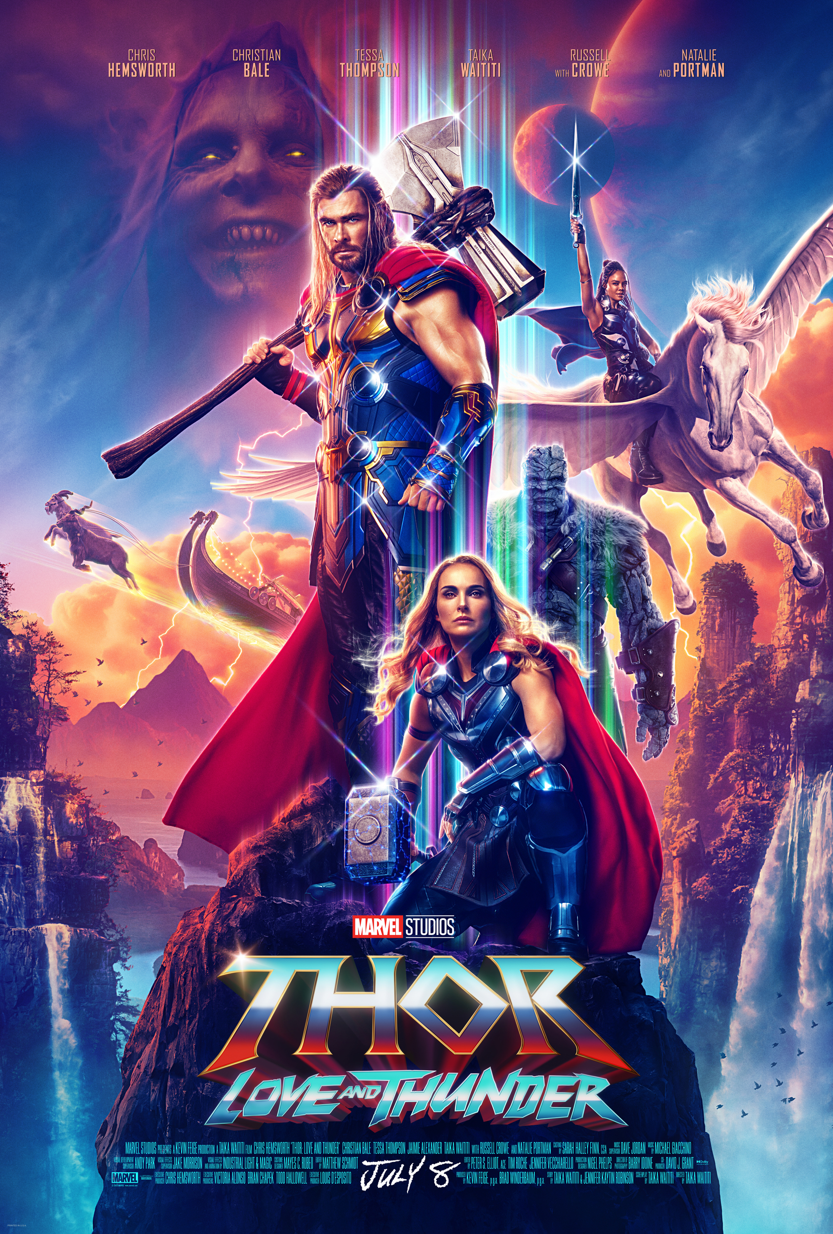 Thor Love And Thunder (2022) Imax 1080P Dsnp-Web X265 Hevc 10Bit Aac 5 1 Msubs-Psa