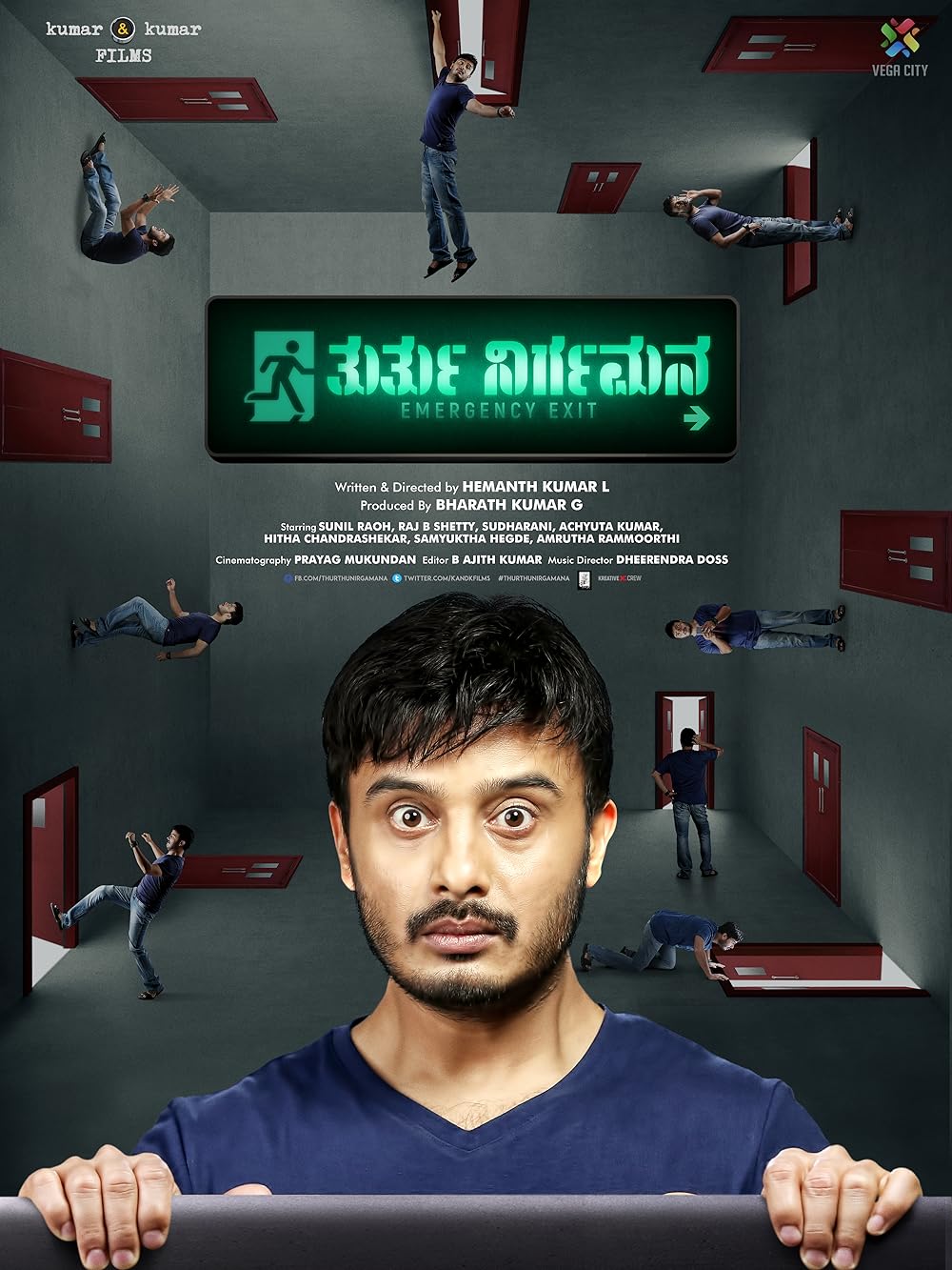 Thurthu Nirgamana (2022) Uncut 720P Webrip X264 Esub [Dual Audio][Hindi 2 0 Kannada 5 1] -Dmv