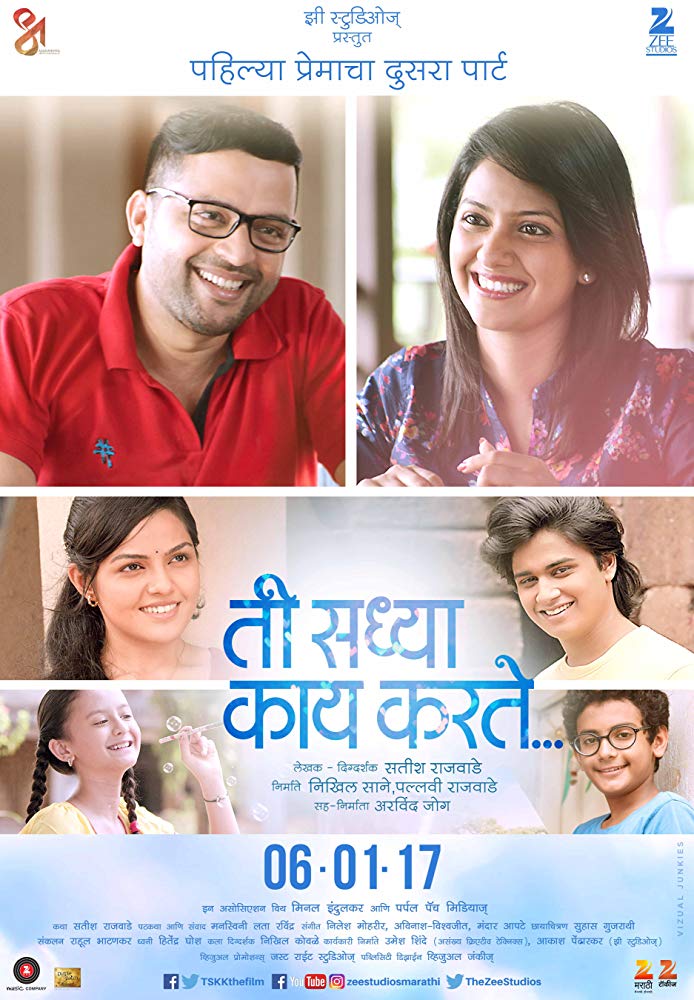 Ti Saddhya Kay Karte (2017) Marathi 720P Web-Dl X264 Aac 2 0 - Sungeorge