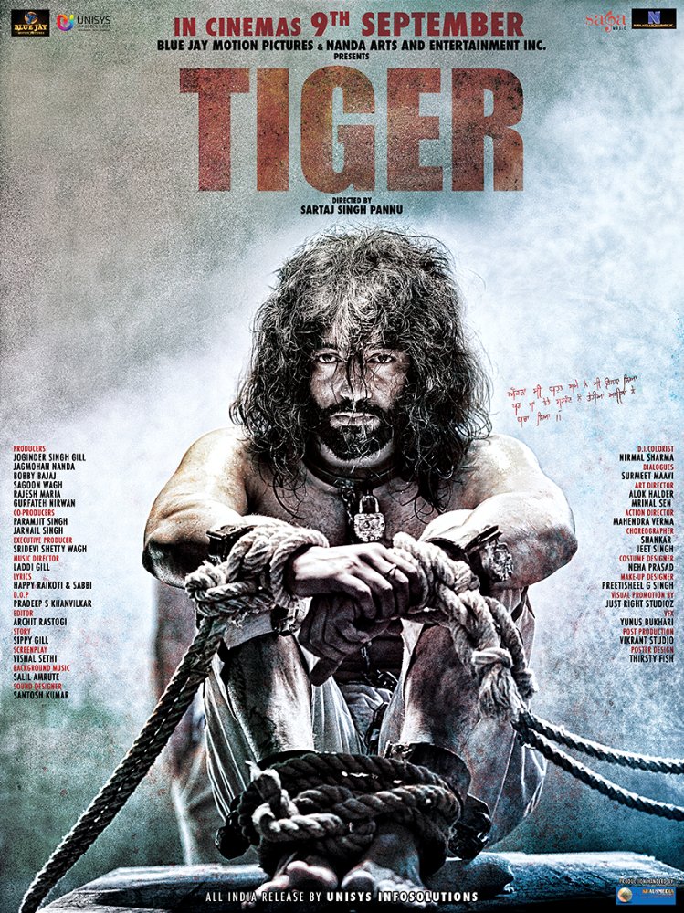 Tiger (2016) Punjabi 720P Hdrip X264 Aac 5 1 Esub-Downloadhub