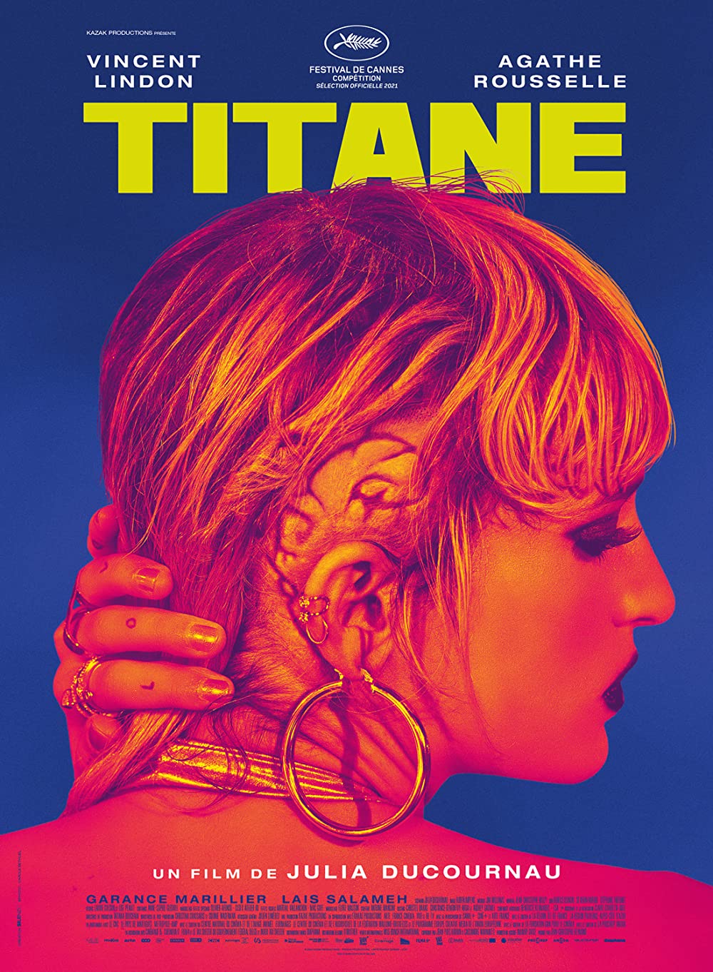 Titane (2021) French 1080P Bluray X265 Hevc 10Bit Aac 5 1 Msubs-Tigole