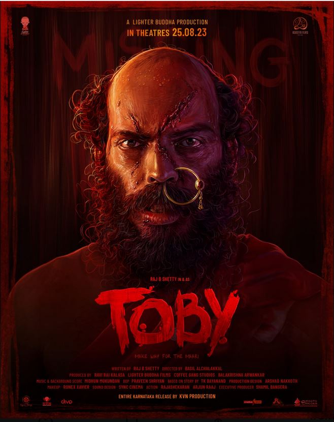 Toby (2023) Uncut 1080P Sony Webrip X264 Esub [Dual Audio][Hindi 5 1 Kannada 5 1] -Mkvc
