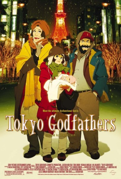 Tokyo Godfathers (2003) 720P Brrip X264 Aac [Team Nanban]