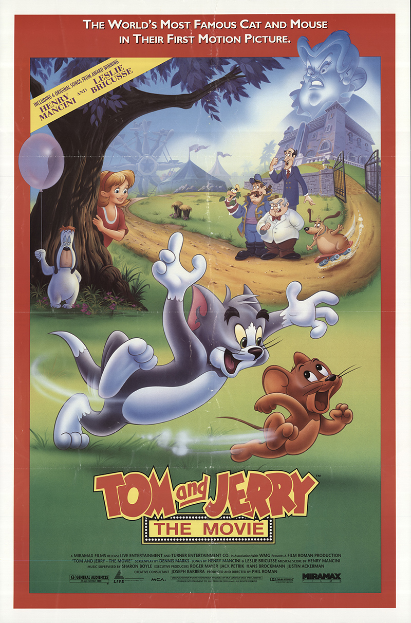 Tom And Jerry The Movie (1992) 720P Bluray X264 Esub [Dual Audio][Hindi 2 0 English 5 1] -Msverse