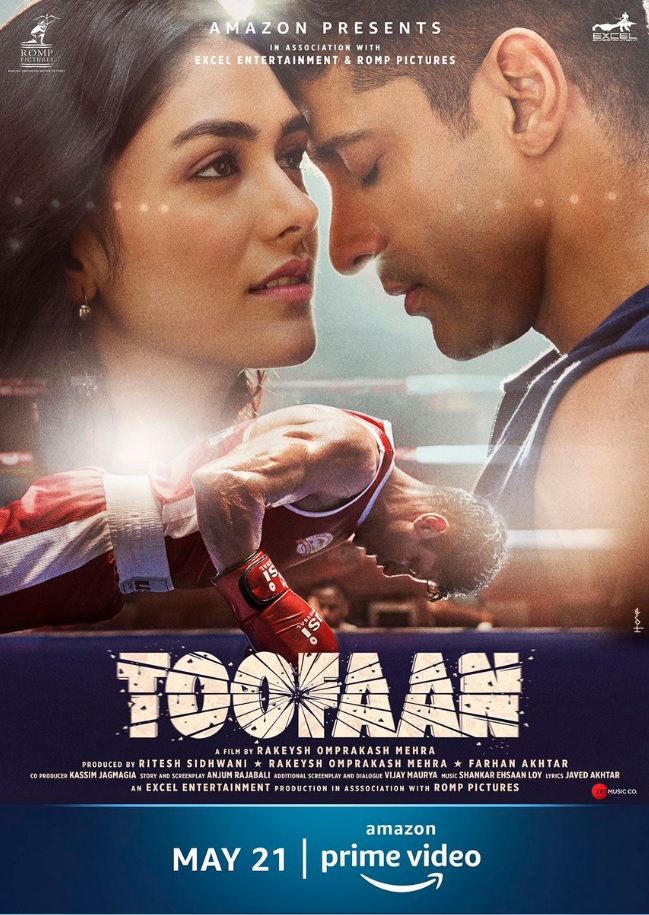 Toofaan (2021) Hindi 1080P Amzn Webrip X264 Dd 5 1 Esub - Mkvcinemas