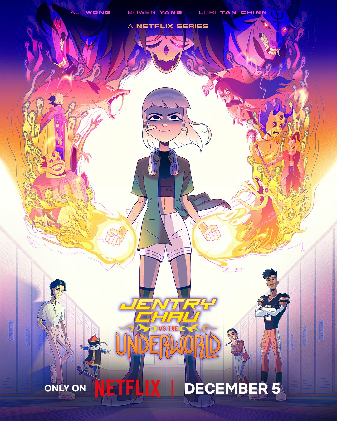 [Toonworld4All] Jentry Chau Vs The Underworld S01E01 1080P X265 10Bit Nf Web-Dl Multi Audio Esub