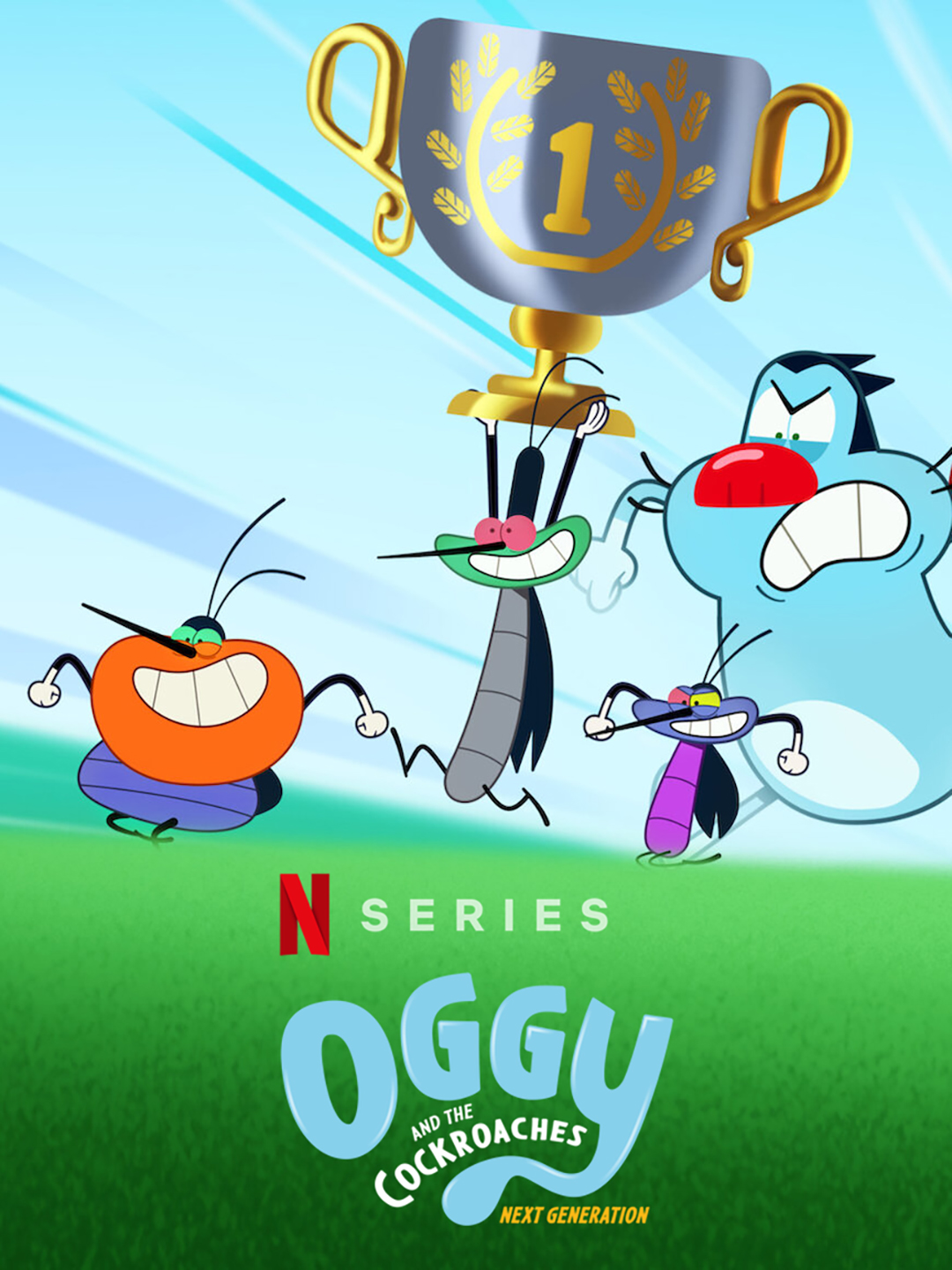 [Toonworld4All] Oggy And The Cockroaches Next Generation S01E01 1080P Hevc 10Bit Nf Web-Dl [Hindi Dd2 0-Eng Dd5 1] Esub