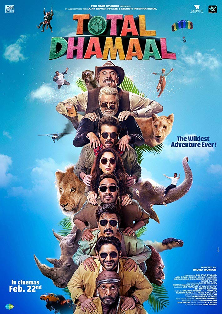 Total Dhamaal (2019) Hindi 1080P Webrip X264 Ac3 ~ Ranvijay