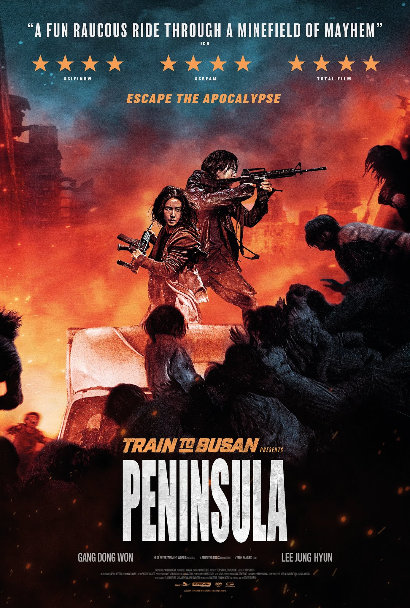 Train To Busan 2 Peninsula (2020) 720P Bluray X264 Esub [Dual Audio][Hindi 2 0 English 5 1] -Mkvc
