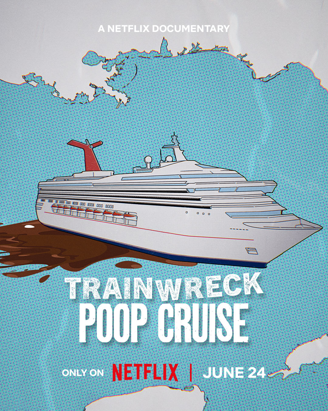 Trainwreck Poop Cruise (2025) 720P Nf-Web X264 Msubs [Dual Audio][Hindi 5 1 English 5 1] -Mkvc
