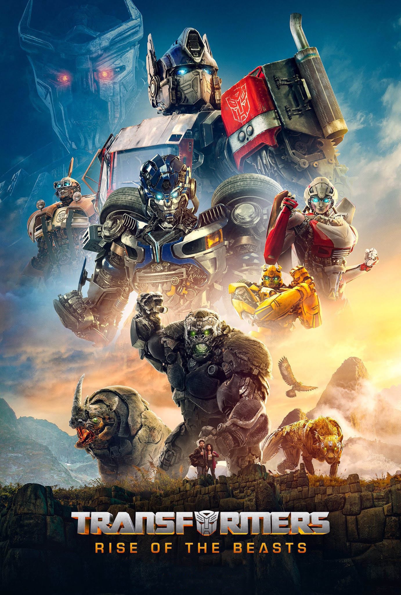Transformers Rise Of The Beasts (2023) 1080P Bluray X265 Hevc Msubs [Dual Audio][Hindi 5 1 English 5 1] -Mkvc