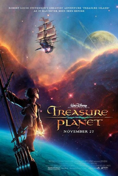 Treasure Planet (2002) 1080P Bluray X265 Hevc Esub [Dual Audio][Hindi 2 0 English 5 1] -Kmhd