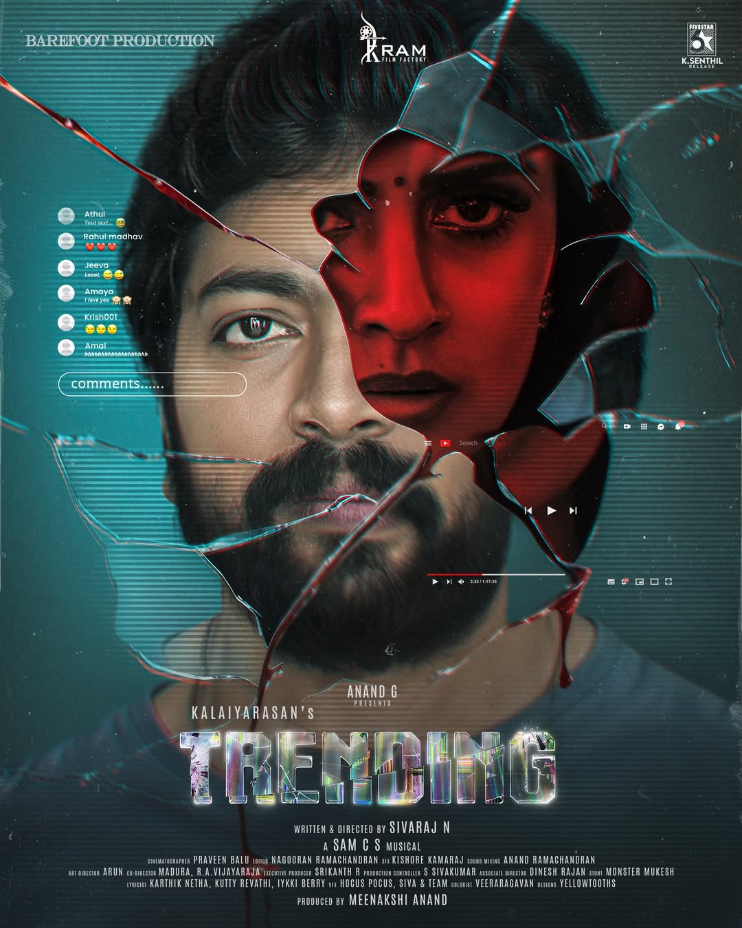 Trending (2025) Uncut 720P Ds4K Webrip X264 Esub [Dual Audio][Hindi 2 0 Tamil 5 1] -Hdhub
