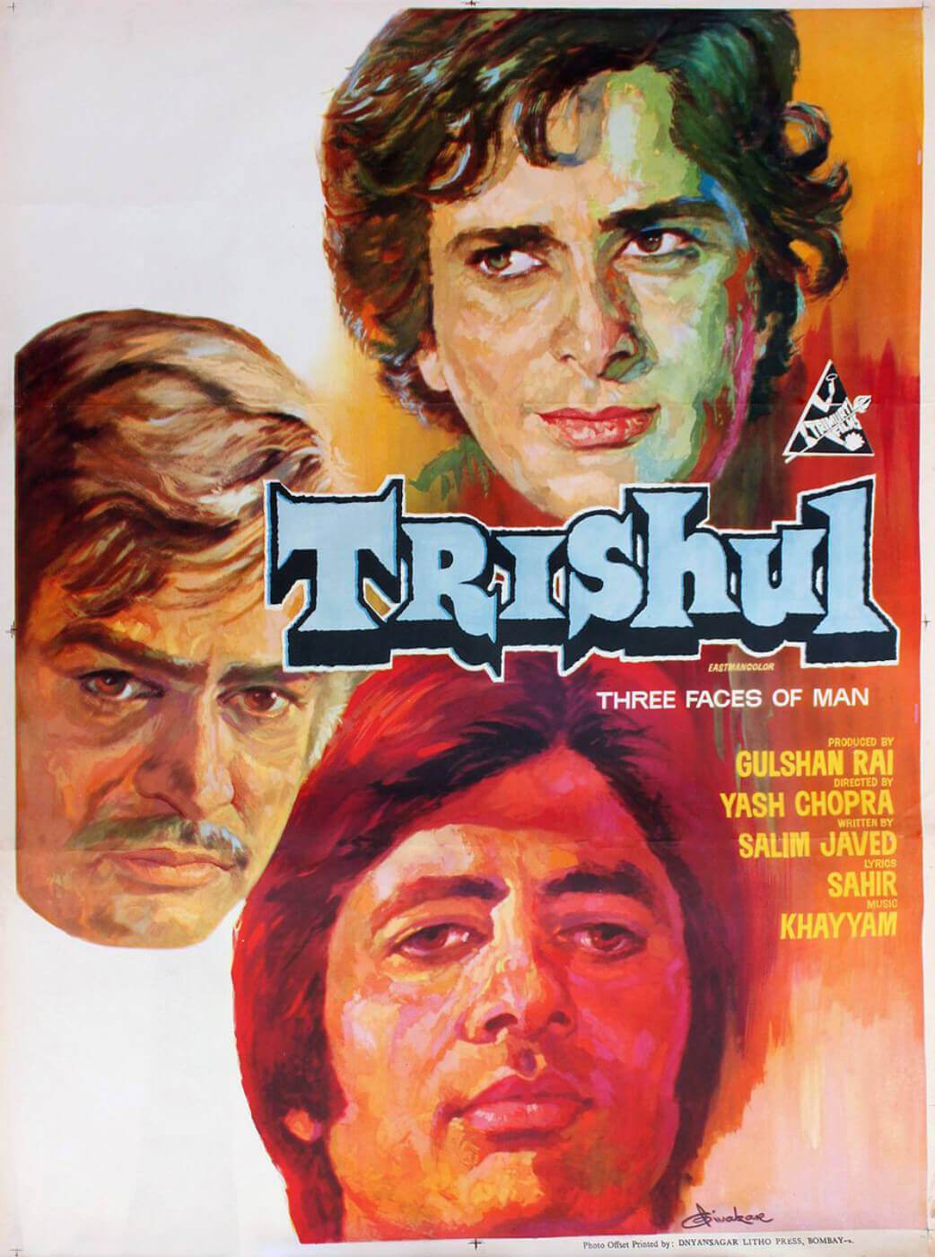 Trishul (1978) Hindi 1080P Amzn Webrip X264 Dd2 0 Esub - Mkvcinemas