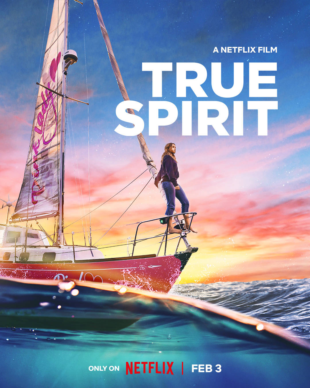 True Spirit (2023) 720P Nf-Web X264 Msubs [Dual Audio][Hindi 5 1 English 5 1] -Mkvc