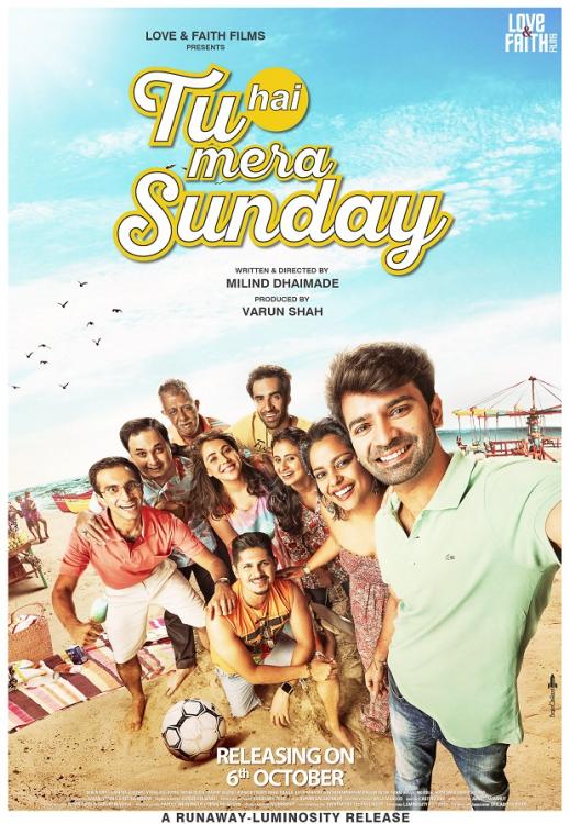 Tu Hai Mera Sunday (2016) Hindi 720P Hdrip X264 5 1 Esub-Movcr