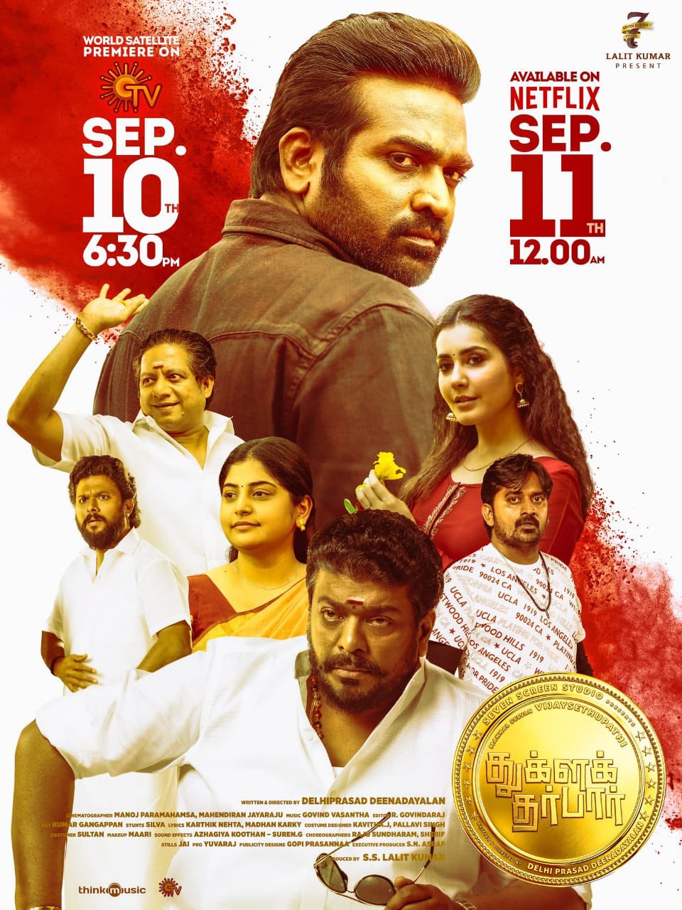 Tughlaq Durbar (2021) Uncut 1080P Webrip X264 Esub [Dual Audio][Hindi Dd2 0 Tamil 2 0] -Dmv