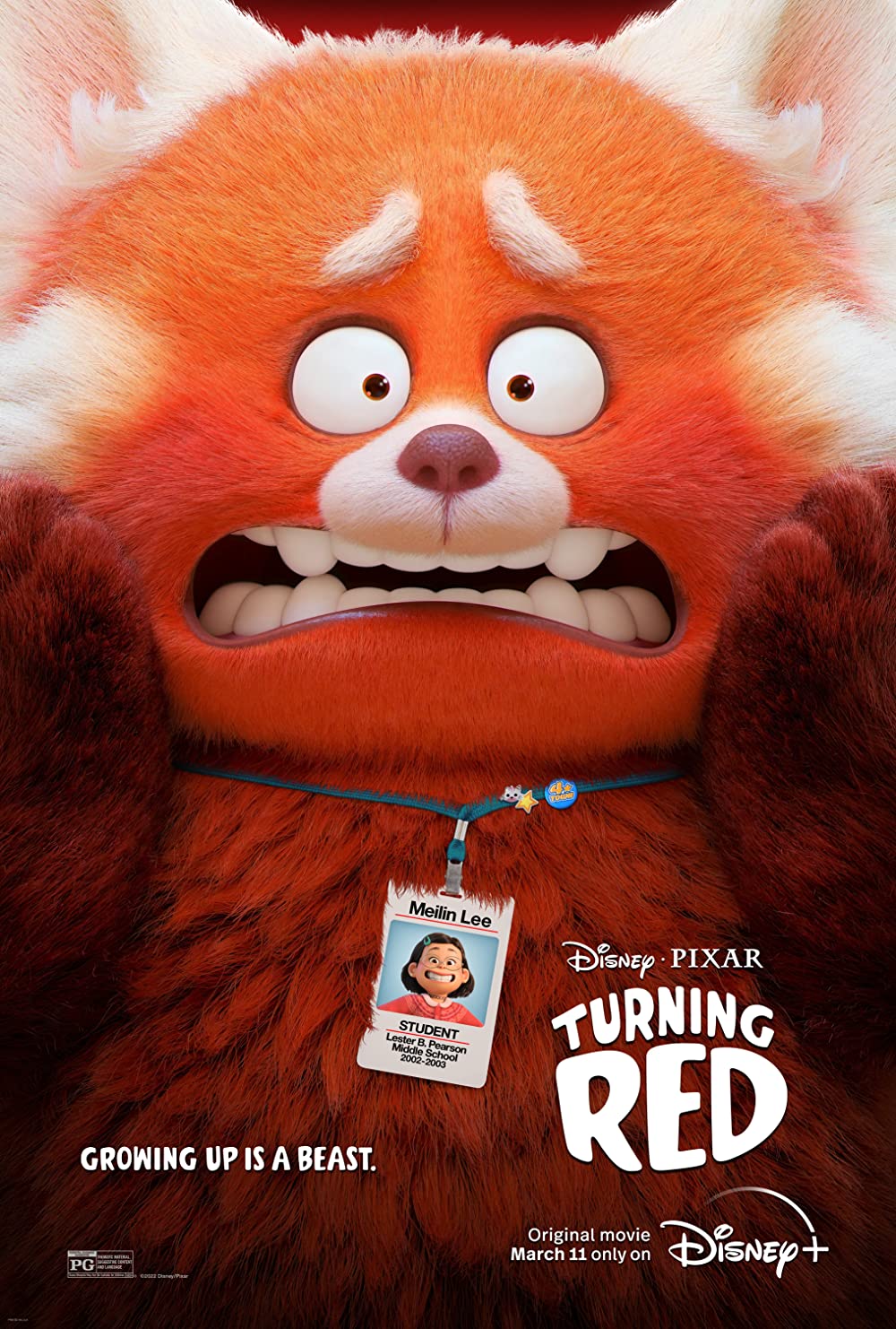 Turning Red (2022) 1080P Dsnp-Web X265 Hevc 10Bit Msubs [Dual Audio][Hindi 5 1 English 5 1] -Mkvc