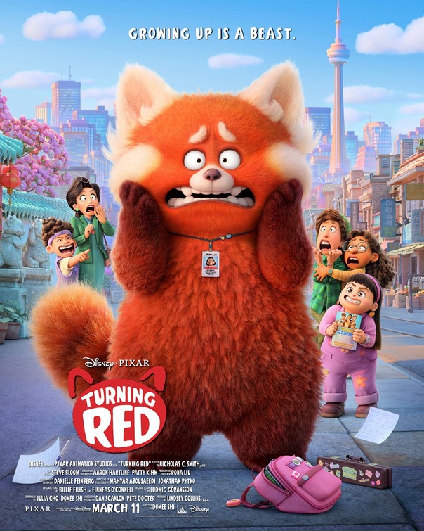 Turning Red (2022) 720P Dsnp-Web X264 Msubs [Dual Audio][Hindi 5 1 English 5 1] -Mkvc
