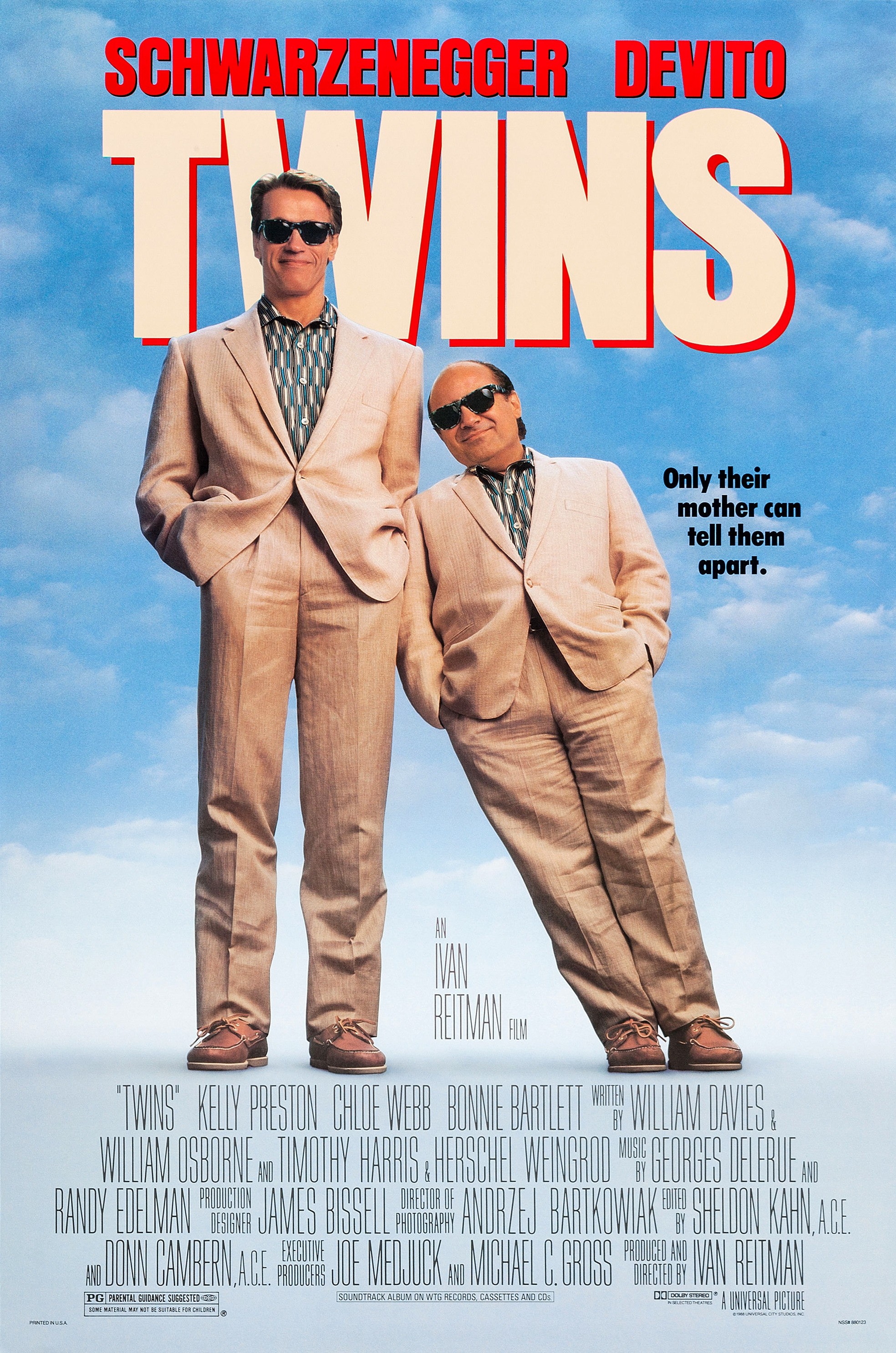 Twins (1988) 720P Bluray X264 Esub [Dual Audio][Hindi 2 0 English 5 1] -Msmod